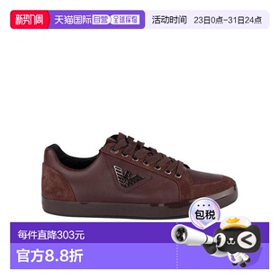 系带休闲运动鞋 Armani X4X081XB496阿玛 香港直邮Emporio 1h可退