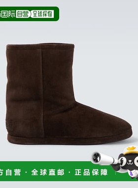 1h可退 香港直邮Balenciaga 巴黎世家 男士 Alaska 柔软绒面革短