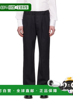 1h可退 香港直邮Tom Ford 汤姆 福特 男士 黑色 Herringbone Stri