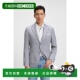 Boss雨果BOSS CAMEL 男士 自营欧洲直邮Hugo 灰色羊毛西服新款 外套