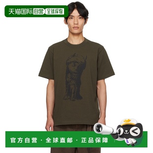 1h可退 香港直邮Sacai 男士 卡其色 Where The Wild Things Are