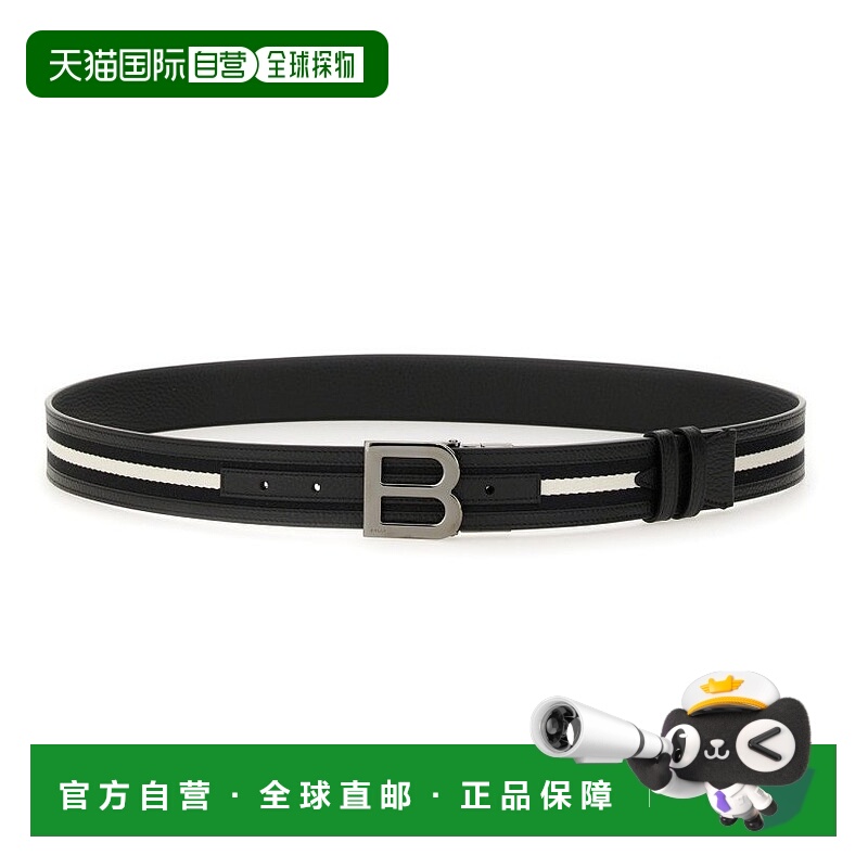 香港直邮Bally 巴利 男士 標誌牌扣腰帶 MBB04GSI061腰带皮带