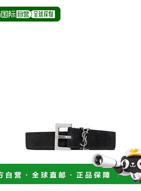 香港直邮Saint Laurent 经典徽标腰带 63444003F0E皮带