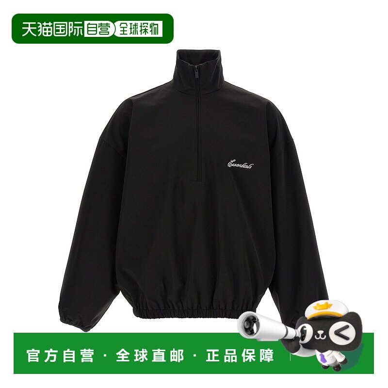 欧洲直邮essentials fear of god 男士 帽衫运动夹克衫