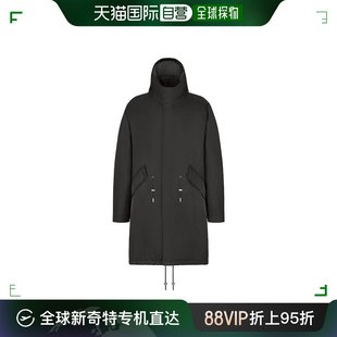 Men 徽标刺绣连帽派克大衣 21FW 香港直邮DIOR