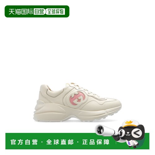 香港直邮GUCCI 女士运动鞋 757887UPG709564 AW2025 白色 RHYTON