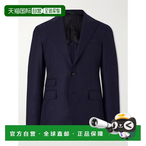 1h可退 香港直邮Dunhill 登喜路 男士 Cavendish 170s 羊毛西装外