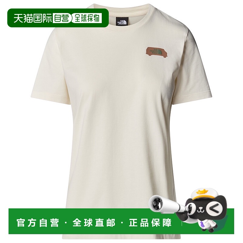 1h可退 欧洲直邮the north face 女士 上装T恤北面