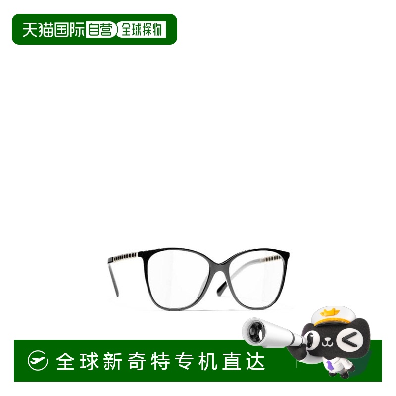 香港直邮Chanel/香奈儿徽标平光镜气质配饰CH3408Q