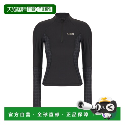 香港直邮AMIRI 女士运动服 AWBOAC1001001 SS2026 黑色 Black str