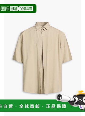 1h可退 香港直邮Jil Sander 吉尔 桑达 男士 分层短袖衬衫 J21DL0