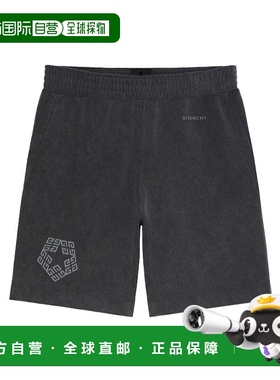 香港直邮Givenchy 徽标短裤 BM515E3Y7R休闲裤