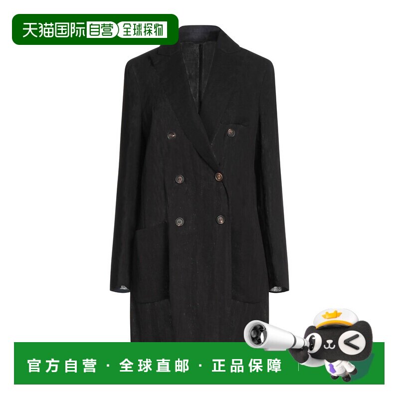 香港直邮Brunello Cucinelli 布内罗 古奇拉利 女士 双排扣大衣