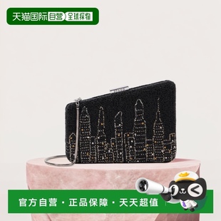 beaded NYC Skyline 手拿包 clutch 女士 香港直邮Staud Carmella