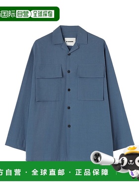香港直邮Jil Sander 贴袋长袖轻质衬衫 J47DL0144J45127