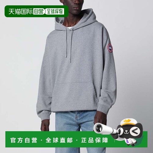 1h可退 香港直邮CANADA GOOSE 男士针织衫 1549MCO9717 SS2026 灰