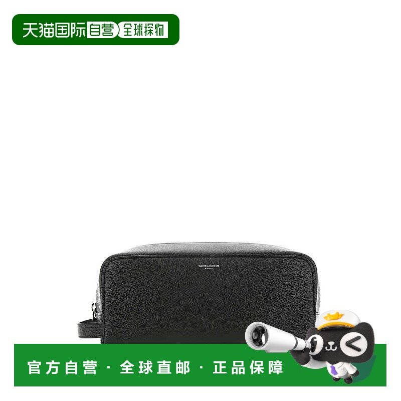 香港直邮Saint Laurent 圣罗兰 男士 Paris 拉鍊梳妝盒 6093471GF,箱包皮具/热销女包/男包,男士包袋,淘宝优惠券,粉丝福利购,淘宝优惠卷