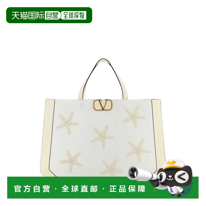 香港直邮Valentino 徽标手提包 WB0L02WCG华伦天奴