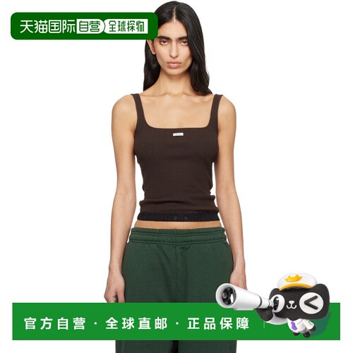 1h可退 香港直邮Entire Studios 女士 棕色 Lounge 吊带背心 ESSS