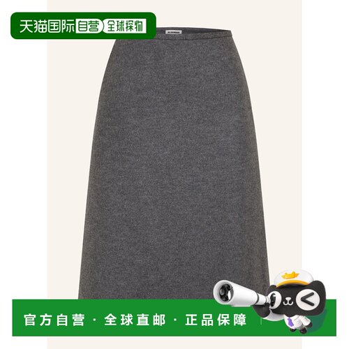 香港直邮JIL SANDER 女士半身裙 100323287914000 CO 灰色 Skirt