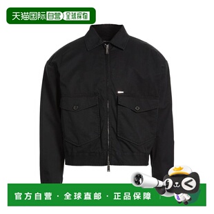 二次方 舒适时尚 男士 black黑色 夹克 香港直邮Dsquared2