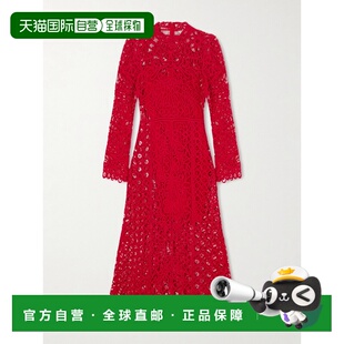 1h可退 美国直邮SEA 海洋 女士 Adelina 凸纹花边蕾丝长款连衣裙