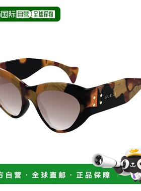 1h可退 香港直邮GUCCI 女士眼镜 GG1704S002 SS2026 花色 猫眼全