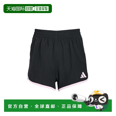 香港直邮adidas 阿迪达斯 女童 Pacer 梭织缝合短裤(大童)童装