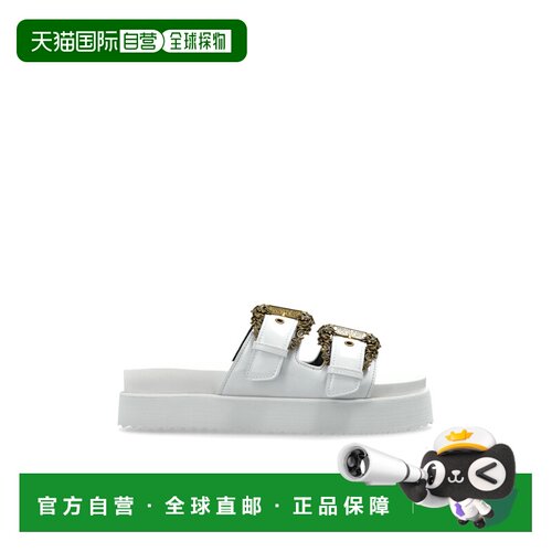 1h可退 香港直邮Versace Jeans Couture 女士拖鞋 80VA3SM1ZS1900