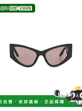 1h可退 香港直邮Balenciaga 巴黎世家 女士 几何框太阳镜 751474T