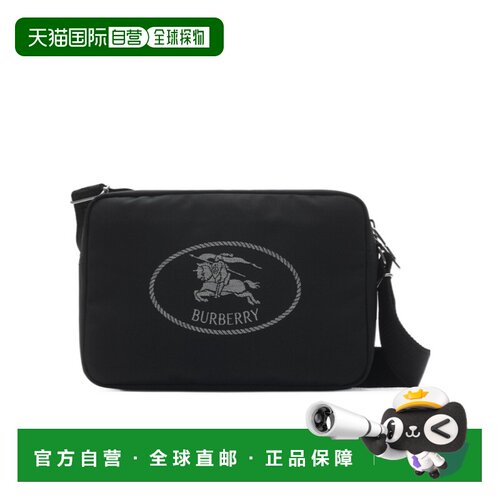 1h可退 香港直邮BURBERRY 男士单肩包 81113881 CO 黑色 Orkney斜
