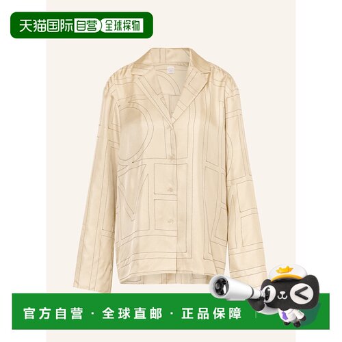 欧洲直邮TOTEME 女士衬衫 100344088912000 CO 米【付后1h可退】