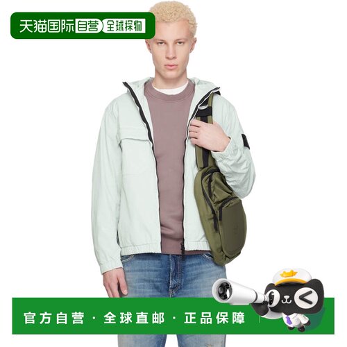 香港直邮Stone Island 石头岛 男士 蓝色 4100077 Stretch Organi