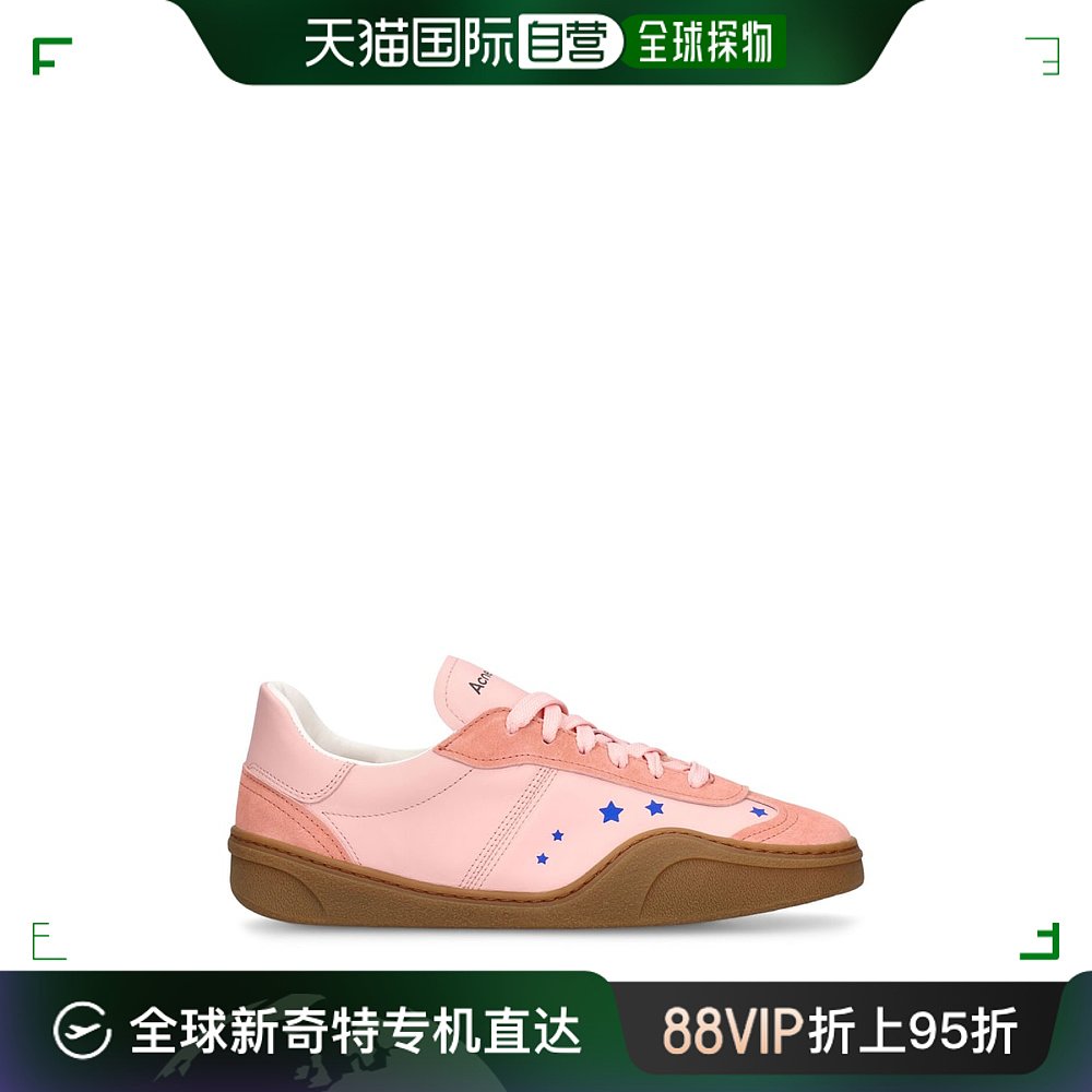 香港直邮Acne Studios 艾克妮 女士 Bars Stars皮革运动鞋 女鞋 时尚休闲鞋 原图主图