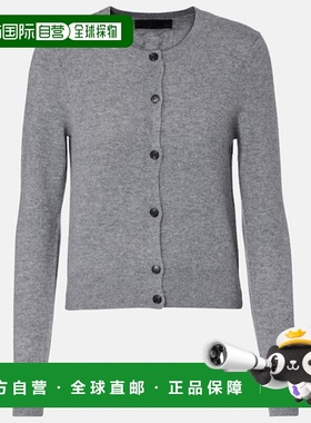 1h可退 香港直邮NILI LOTAN 女士 March 羊绒针织开衫 grey灰色