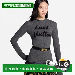 自营1h可退 Script女士腰带小牛皮老花情人节 欧洲直邮LV路易威登