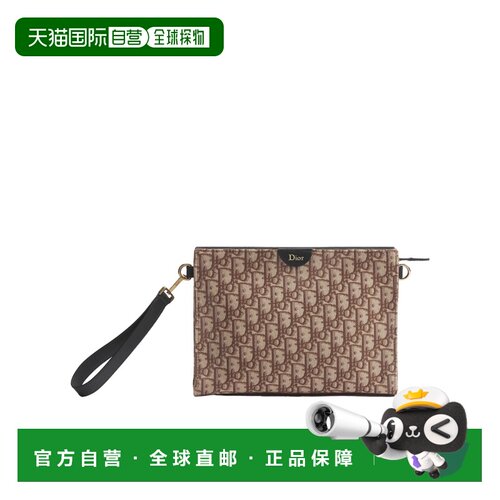 1h可退 香港直邮Dior A5 Triangle 手拿包 2ESCA645YUS