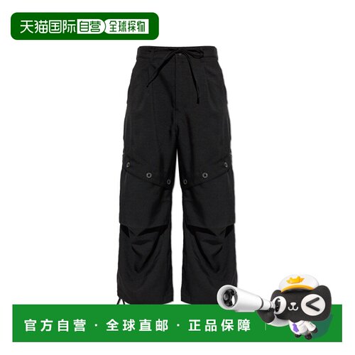 香港直邮Y-3 女士休闲裤 KR37380BLACK AW2026 黑色 Wide-leg tro