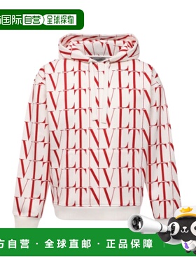 1h可退 【99新未使用】香港直邮Valentino 印花连帽卫衣 MF15P795