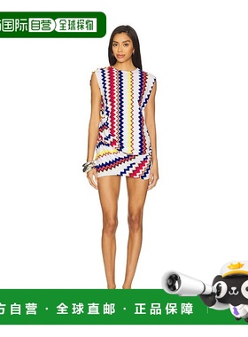 1h可退 香港直邮MISSONI 米索尼 女士 短款连衣裙 DS25SG2U新款