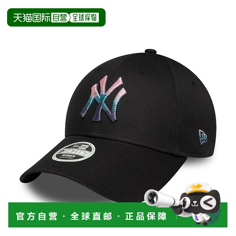 自营欧洲直邮New Era 9FORTY女士黑色鸭舌帽