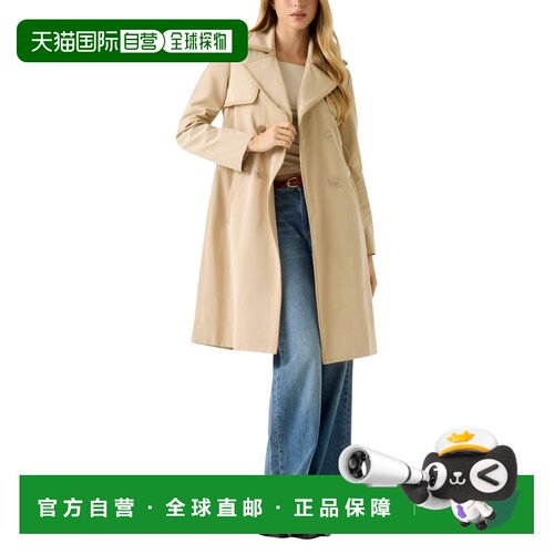 1h可退 欧洲直邮guess 女士 风衣