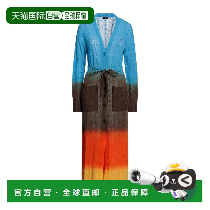 1h可退 香港直邮Etro 艾特罗 女士 针织开衫 blue蓝色 舒适时尚,女装/女士精品,毛针织衫,淘宝优惠券,粉丝福利购,淘宝优惠卷