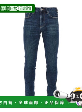 香港直邮Emporio Armani 腰带袢牛仔裤 EM000121AF17810阿玛尼