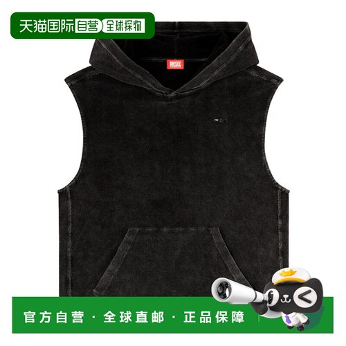 1h可退 香港直邮DIESEL 男士背心 A182600WEBB900A SS2026 黑色 T