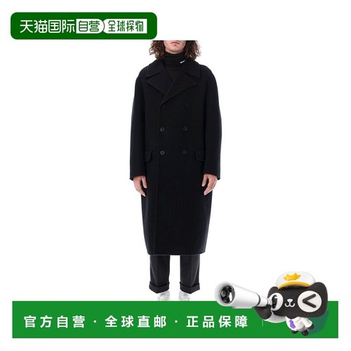 香港直邮Jil Sander 吉尔 桑达 男士 徽标翻领大衣 J23AA0003J400