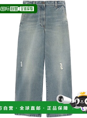 欧洲直邮PALM ANGELS 女士牛仔裤PWYB027E23DEN0014060直筒裤