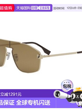 1h可退 香港直邮Fendi 芬迪 男士 FE40129U 32E 天蓝色太阳镜 FE4