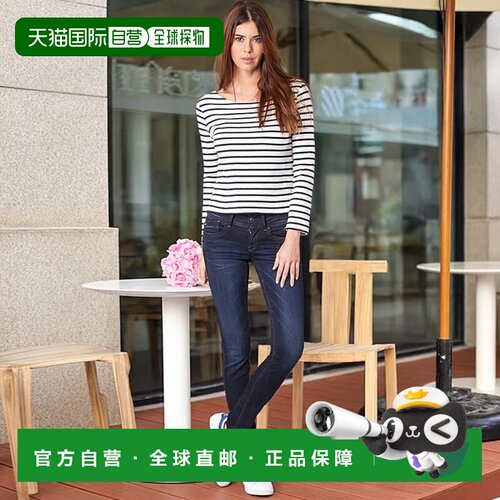 欧洲直邮G-Star Raw 女士 LYNN MID SKINNY 牛仔裤 蓝色紧身裤