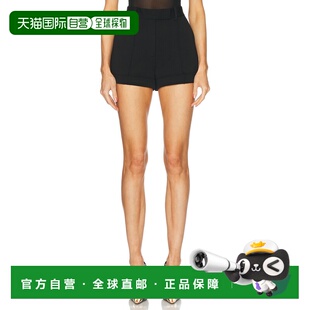 香港直邮ALEX PERRY 女士 西装料翻边迷你短裤 P0105SS25